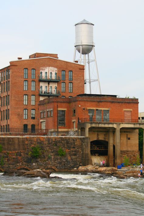 This is one of the mills in old town Columbus, GA. Prom 2022, Columbus Georgia, Industrial District, Columbus Ga, Georgia Usa, Drawing Inspo, Columbus, Old Town, Home Projects