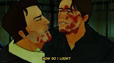 Gay on gay violence Hoffman X Strahm Saw, Peter Strahm Fanart, Mark Hoffman X Peter Strahm, Mark Hoffman Fanart, Saw Drawing, Peter Strahm, Costas Mandylor, Mark Hoffman, Saw Series