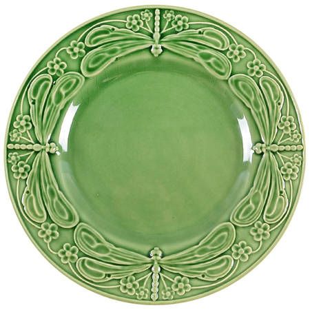 Green Dinner, Green Dinner Plates, Green China, Bordallo Pinheiro, Green Plates, Tiered Serving Trays, Leaf Plates, Solid Background, China Patterns