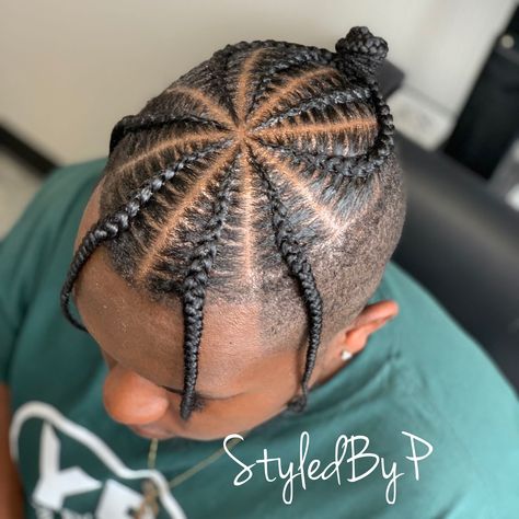 Quick Male Braids, Men Man Bun Braids, Man Hairstyle Plats, Flat Top Braids Men, Braided Styles For Men, Mens Stitch Braids, Manbun Braids, Male Braids Hairstyles, Men's Braids