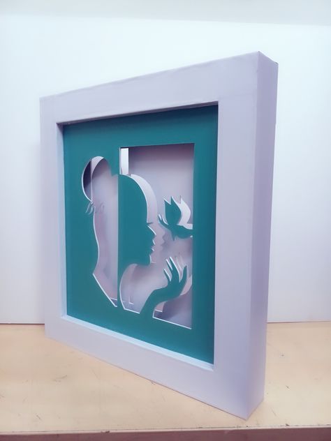 3d Craft, Frame, Home Decor