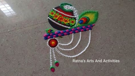 Subscribe my youtube channel Easy Rangoli Designs Videos, Rangoli Simple, Little Krishna, Subscribe My Youtube Channel, Krishna Janmashtami, Easy Rangoli Designs, Easy Rangoli, Simple Rangoli, Rangoli Designs