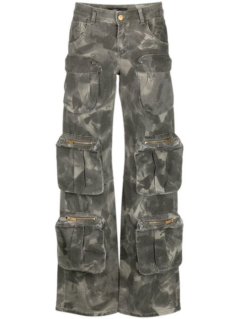 Full Length Military Cargo Bottoms, Baggy Military Style Cargo Jeans, Baggy Military Cargo Pants With Patch Pockets, Blumarine Cargo Pants, Camouflage Military Cargo Jeans, Png Clothes, Navy Outfit, Camouflage Print, Cargo Pocket