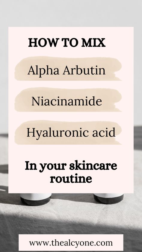 Can I use Alpha Arbutin With Niacinamide And Hyaluronic acid? 1 Alpha Arbutin, The Ordinary Alpha Arbutin, Skin Care Hyperpigmentation, The Ordinary Squalane, Brightening Skincare, Treating Hyperpigmentation, The Ordinary Skincare, Tranexamic Acid, Skin Care Routine Order