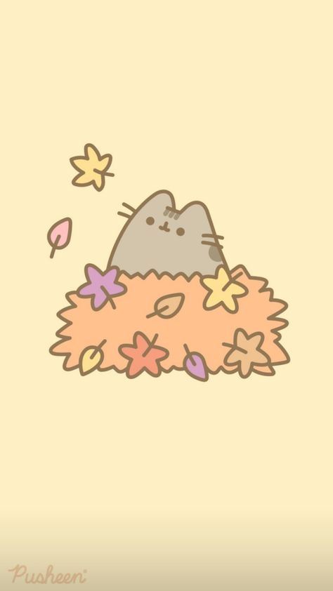 Birthday Cake For Cat, Pusheen Cute, Pusheen Cat, Unicorn Cat, Stitch And Angel, Cute Poster, Cute Little Drawings, Cute Backgrounds, Fall Wallpaper