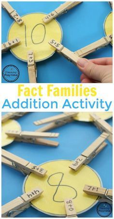 Addition Activity, Addition Activities, Fact Families, Puppy Chow, Math Addition, Math Methods, Homeschool Math, Math Practices, Activity For Kids