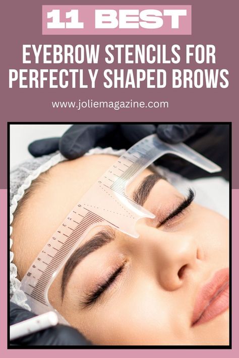 The perfect eyebrows are absolutely essential to getting noticed. Your eyebrows frame your face, give it character and shape, and draw attention to your eyes. You should definitely keep them intact at all times! If you're looking for the best brow stencils for perfectly shaped eyebrows then look no further. #beautytips #beauty #eyebrowstencils #besteyebrowstencils