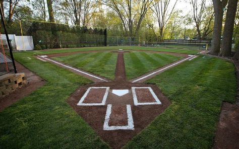 How To Make a Wiffle Ball Field In Your Backyard? (6 Easy Steps) Materials Needed Make a Wiffle Ball Field Chalk Measuring tape Fences (for the home run area) Rubber home plates Read with link below: https://www.backyardcaring.com/how-to-make-a-wiffle-ball-field-in-your-backyard/ Wiffle Ball Field, Pitching Mound, Whiffle Ball, Backyard Sports, Backyard Baseball, Dream Backyard Garden, Wiffle Ball, Deer Fence, Ball Birthday Parties