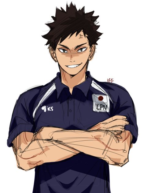 Twitter Iwaizumi Hajime Fanart, Haikyuu Iwaizumi, Iwaizumi Hajime, Nishinoya Yuu, Athletic Trainer, Kuroo Tetsurou, Akaashi Keiji, Volleyball Anime, Haikyuu 3