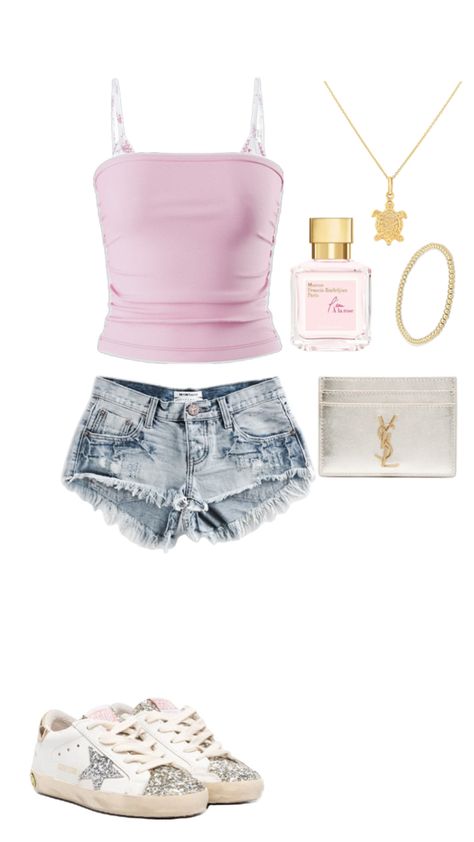 #Pinterest #Inspo #inspiration #outfit #pink #summer #beachy #cute Pink Summer Outfits, Outfit Pink, Stockholm Fashion, Pink Summer, Summer Outfit, Summer Outfits, Outfit Inspo, Pink, Clothes