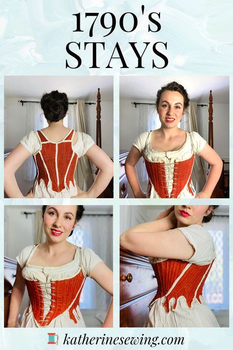 18th Century Jacket, Stays Pattern, 1790s Fashion, History Bounding, Corset Sewing Pattern, Corset Pattern, 18th Century Fashion, Dress Tutorials, Fashion Sewing Pattern