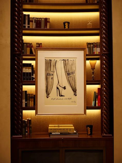 La Libreria lounge bar at Hotel Eden | Dorchester Collection Library Bar, Hotel Eden, Hotel Bel Air, Secret Bar, Plaza Athenee, Penthouse Suite, Artistic Space, Beverly Hills Hotel, Lounge Bar