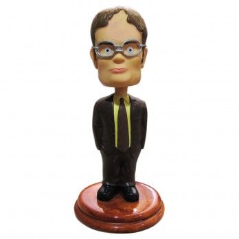 The Office Dwight Schrute Bobblehead $19.95 The Office Dwight Schrute, The Office Dwight, Minute To Win It Games, Yes Man, Office Store, Seth Meyers, Dwight Schrute, Steve Carell, Minute To Win It