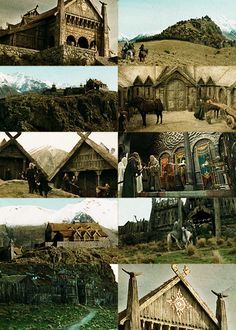 Edoras Edoras Lotr, Edoras Rohan, Lord Of The Rings Rohan, Rohan Lotr, Helms Deep, Golden Hall, John Howe, Between Two Worlds, The Two Towers