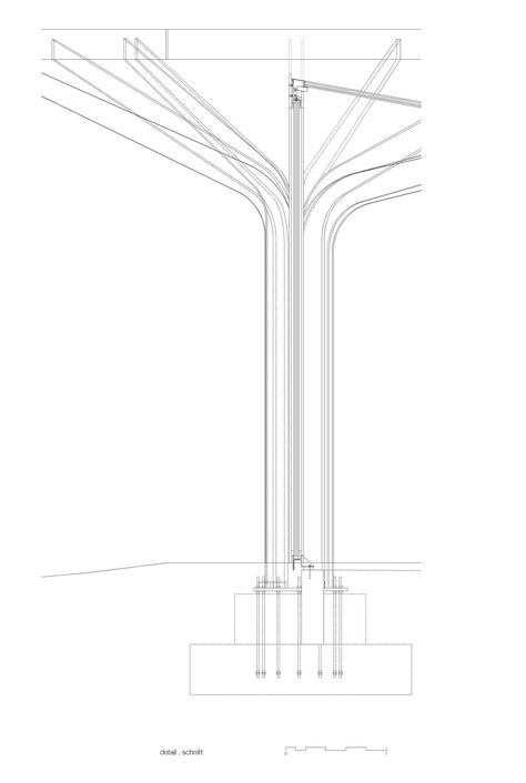 Gallery of Greenhouse Botanical Garden Grueningen / idA - 13 Photography Greenhouse, Creative Architecture, Technical Drawings, Tent Design, Roof Architecture, Garden Arches, Architecture Rendering, Modern Architecture House, Architectural Details