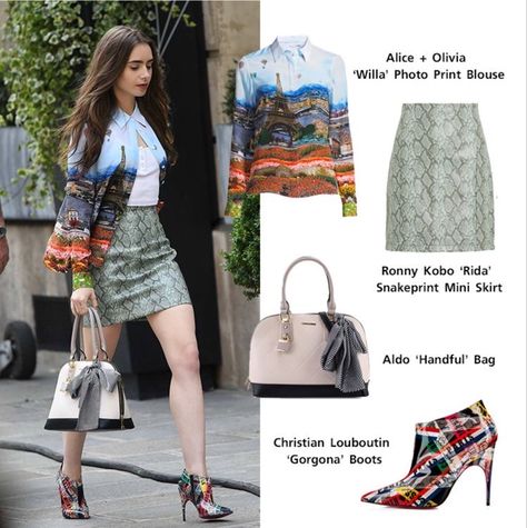 Emily In Paris Outfits Inspiration, Emily In Paris Inspired Outfits, Paris Summer Outfits, ليلي كولينز, Emily In Paris Fashion, Emily In Paris Outfits, Check Outfit, Dress Like A Parisian, Italian Chic