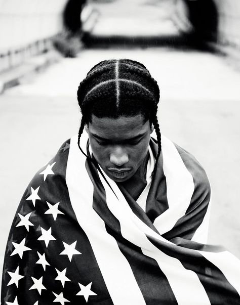 Hip Hop Culture Photography, Asap Rocky Braids, Doc Martens Outfit Grunge, Retro Aesthetic Fashion, Doc Martens Outfit Men, Pretty Flacko, Cornrow Braids, Doc Martens Outfit, Tokyo Street Fashion