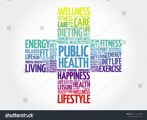 Public Health Career, Public Health Nurse, Health Words, Concept Background, World Health Day, Health Living, Healthy Living Quotes, Senior Health, Mental Health Care