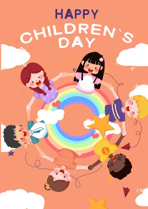 Childrens Day Poster Creative, Childrens Day Poster, Children's Day Card, Childrens Day Poster Design, Children's Day Greeting Cards, Children's Day Greetings, Children's Day Poster, Pink Child, Happy Children's Day