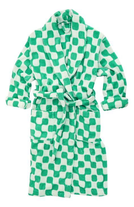 Dusen Dusen Net Checkerboard Cotton Terry Robe | Nordstrom Gifts For Architects, Gift Guide 2022, 2022 Gifts, Designer Christmas, Gift For Architect, Dusen Dusen, Terry Robe, Kids Robes, Memphis Design