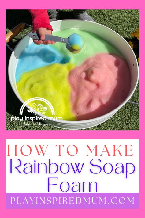 Hands in rainbow soap foam in white tray Play And Exploration Activities, Rainbow Soap Foam, Water Play Activities For Babies, Jelly Sensory Bin, Water Tray Activities Preschool, Tactile Play Activities, Rainbow Sensory Table, Easy Water Play For Toddlers, Tuff Tray Activities For Preschool