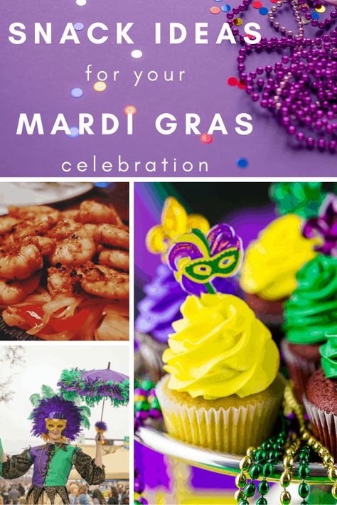 Snack Ideas for Your Mardi Gras Celebration Mardi Gras Snacks Appetizers, Mardi Gras Snacks, Cajun Jambalaya, Pomegranate Recipes, Popcorn Shrimp, Pasta Party, Mardi Gras King Cake, Mardi Gras Food, Meat Platter