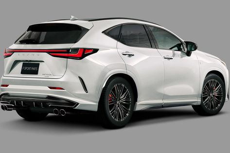 2022 Lexus NX Gets Major New Attitude. It's all thanks to TRD. Dream Cars Lexus, Best Small Cars, Best Hybrid Cars, Best Wagons, Toyota Racing Development, Best Electric Car, Luxury Crossovers, Best Crossover, New Lexus