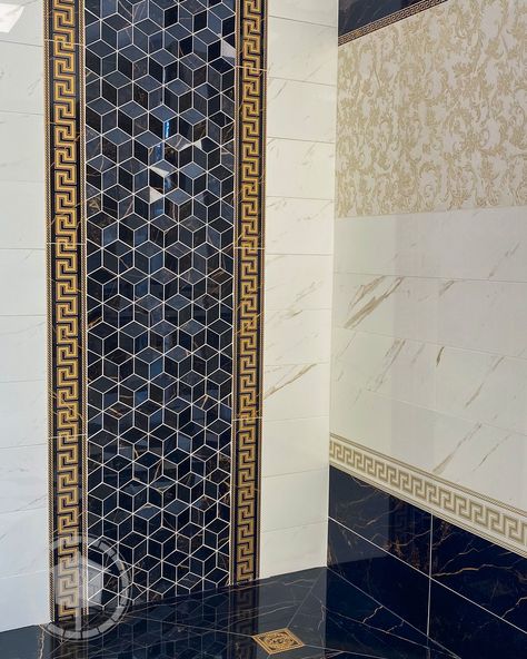 Versace’s classic designs offer a timeless elegance for your home or office. Visit our Ramsey store to see the full display. . . #waynetile #waynetilecompany #tilestorenj #tilestore #shoptiles #kitcheninspo #kitchentiles #bathroomtiles #versacetile Versace Bathroom, Versace Tiles, Versace Pattern, Versace Home, Tile Companies, Tile Inspiration, Tiles Design, Versace Collection, Tile Stores