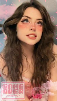 Hannahowo Makeup, Hannah Owo, Makeup Egirl, E Girl Makeup, Cute Eye Makeup, Kawaii Makeup, Pinterest Makeup, Cute Makeup Looks, Asian Eye Makeup