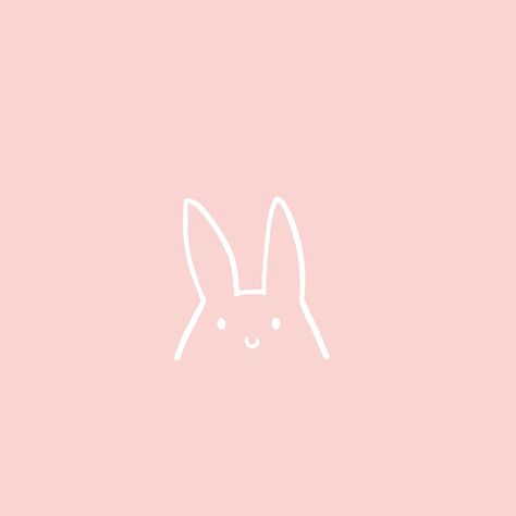 Bunny App Icon, Icon Aesthetic Beige, Study Bunny, Pink Study, Bunny Icon, App Icon Aesthetic, App Store Icon, Beige Icons:), Flower Icons