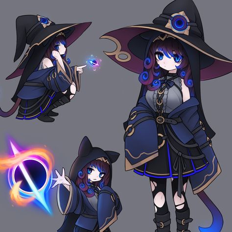 Witch Characters, Goth Witch, Witch Costume, Witch Art, A Witch, Female Character Design, Dnd Characters, An Anime, Creature Art