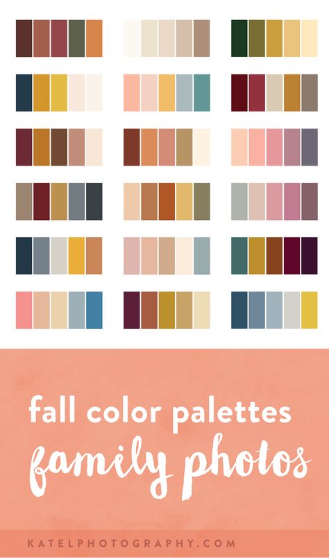 Family Photos Color Scheme, Fall Family Photos Color Scheme, Picture Color Schemes, Fall Color Palettes, Family Pictures What To Wear, Fall Family Outfits, Family Photos What To Wear, Family Portrait Outfits, Summer Family Pictures