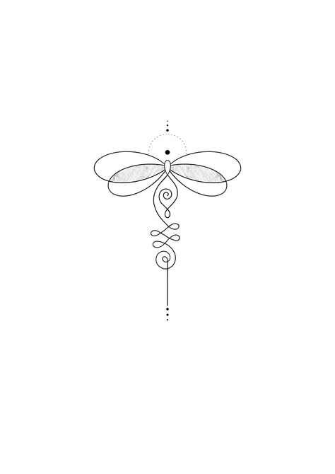 Unalome Tattoo With Dragonfly, Unalome Dragonfly Tattoo, Dragonfly Unalome Tattoo, Small Hand Tattoos For Guys Design, Dragonfly Tattoo For Women, Floral Back Tattoos, Flying Tattoo, Dragonfly Tattoo Design, Unalome Tattoo