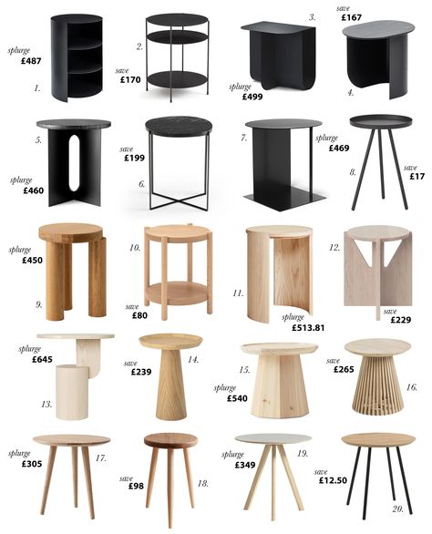 Minimal Furniture Design, Minimal Side Table, Minimalist Side Table, Minimalist Furniture Design, Simple Side Tables, Wooden Living Room, Minimal Furniture, Side Table Decor, Reflexology Massage