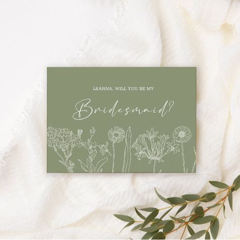 Will You Be My Bridesmaid Sage Green Flowers Boho Will You Be My Bridesmaid Sage Green, Bridesmaid Proposal Sage Green, Bridesmaid Proposal Earthy, Sage Bridesmaid Proposal Boxes, Bridesmaid Sage Green, Bridesmaid Proposal Greenery, Sage Green Bridesmaid Proposal Boxes, Sage Green Flowers, Be My Bridesmaid Cards