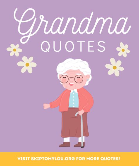 Celebrate Grandma and let her know how much you love her with these beautiful Grandma quotes! Don't forget to bring her favorite sweets too! Step Grandma Quotes, Gigi Quotes Grandchildren, To My Grandma Quotes, A Grandmas Love Quotes, Proud Grandma Quotes, Grandma Loves You Quotes Grandchildren, Grandma Loves You, Quotes About Being A Grandma, Short Grandma Quotes