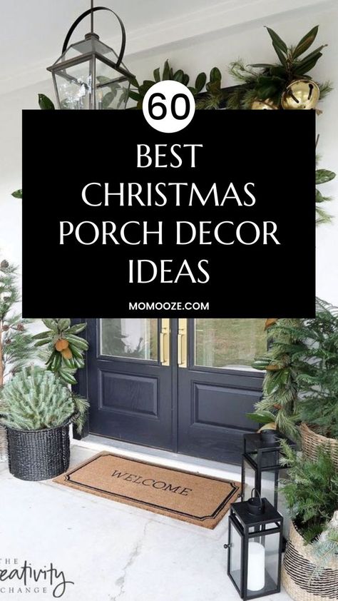 Christmas Porch Decor Ideas Winter Front Porch Decor, Winter Front Porch, Christmas Porch Decor Ideas, Cup Of Cocoa, Cabin Christmas, Christmas Front Porch, Christmas Porch Decor, Front Porch Decorating, Dean Martin