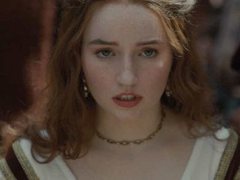 Romeo And Juliet Rosaline, Romeo And Rosaline, Romeo And Juliet Hairstyles, Rosaline Capulet Aesthetic, Historic Face Claim, Time Period Face Claim, Period Drama Face Claims Female, Kaitlyn Dever Icons, Kaitlyn Dever Rosaline