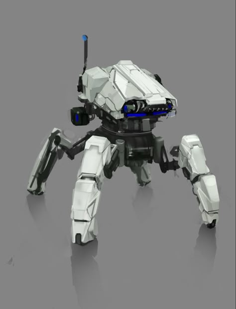 Spider Robot, Mech Concept, Military Robot, Robot Animal, Robot Technology, Big Robots, Drones Concept, Futuristic Robot, Sci Fi Design