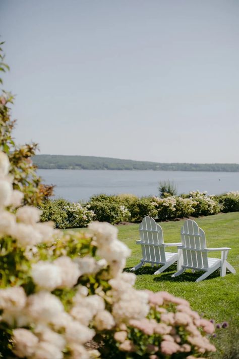 Maine Summer Wedding Itinerary at French's Point Maine Summer Wedding, Maine Summer, Retreat House, Wedding Itinerary, Wedding Week, Ocean Air, Brides And Grooms, Destination Wedding Venues, Maine Wedding