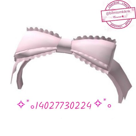 Roblox Headband Code, Roblox Items, Code Roblox, Roblox Code, Headband Outfit, Baddie Outfits Ideas, Pink Headbands, Cool Avatars, Roblox Avatars