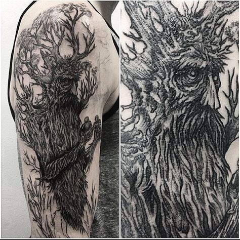 Treebeard sleeve... I want an ent leg piece! Tree Beard Tattoo, Treebeard Drawing, Lotr Tattoo Sleeve, Treebeard Tattoo, Lord Of The Rings Tattoo Sleeve, Ent Tattoo, Dante Tattoo, Breathtaking Tattoos, Xoil Tattoos