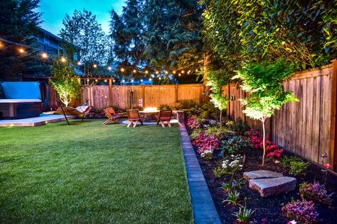 Rancher Landscaping, Backyard Designs, Commercial Landscaping, Brick Ranch, Landscape Services, Backyard Inspo, Native Garden, Outdoor Backyard, Fire Pit Backyard