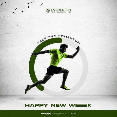 Harness the power of momentum to fuel your Monday motivation and carry you forward towards success. Embrace the relentless drive within you and keep pushing, for great achievements await those who persist. #GraphicsDesign #Design #Flyers #Poster #Printing #Graphic Monday Motivation Flyer Design, Design Flyers, Happy New Week, Keep Pushing, New Week, Graphics Design, Monday Motivation, Flyer Design, Happy New