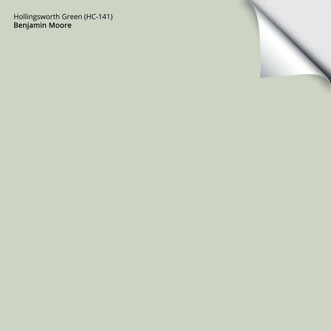 Hollingsworth Green (HC-141): 9"x14.75" – Benjamin Moore x Samplize Sage Paint Color, Benjamin Moore Green, Green Kitchen Walls, Sage Green Paint Color, Light Green Walls, Sage Green Paint, Blue Green Paints, Sage Green Kitchen, Paint Sample