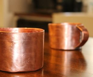 DIY Copper Cup From 3/4" Pipe Copper Diy Crafts, Copper Diy Projects, Copper Cup, Moscow Mules, Diy Copper, Bush Craft, Camping Diy, Copper Work, Copper Cups