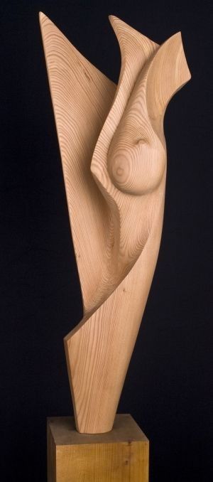 Wooden Sculpture Simple, Abstract Wood Carving, Wood Carving Art Sculpture, Wood Sculpture Art, Diy Woodworking Projects, Organic Sculpture, Carved Wood Sculpture, Human Sculpture, Modern Tech