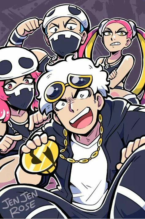 Guzma Pokemon Pfp, Team Skull Fanart, Guzma Pokemon Icon, Guzma X Grunt, Team Skull Guzma, Guzma Fanart, Pokemon Team Skull, Nintendo Villains, Guzma Pokemon