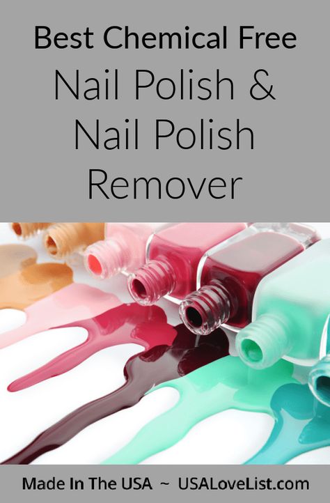 Chemical Free Nail Polish, Love List, Polish Remover, Nail Polish Remover, Chemical Free, Gifts For Teens, Made In The Usa, Made In Usa, Nail Polish