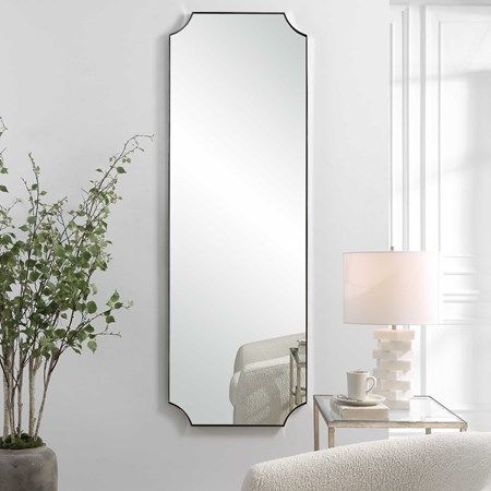 Tall Wall Mirrors, Hexagon Mirror, Tall Mirror, Uttermost Mirrors, Updated Traditional, Dressing Mirror, Rectangular Mirror, Large Mirror, Stainless Steel Frame